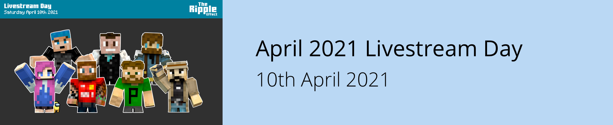 April 2020 Livestream Day